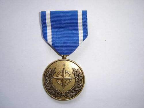 Nato Service Medal - Full size