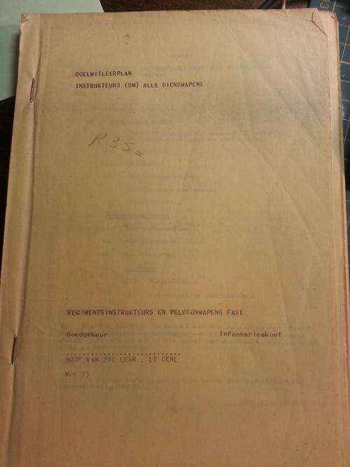 Instrukteurs (SM) Alle Dienswapens