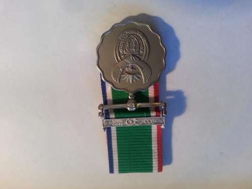 SANDF Loyal Service medal with bar