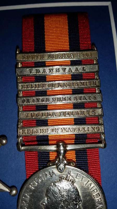 QSA - Relief of Mafeking - 6 bars