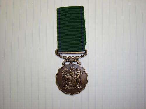 SADF Good Service medal - Bronze