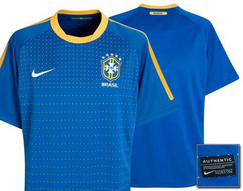 Brazil Away Shirt World Cup 2010