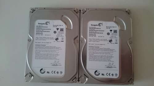 SEAGATE SATA 250GB AND SATA 250GB 7200RPM X 2