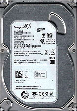 SEAGATE 500GB 3.5` DESKTOP SATA DRIVE