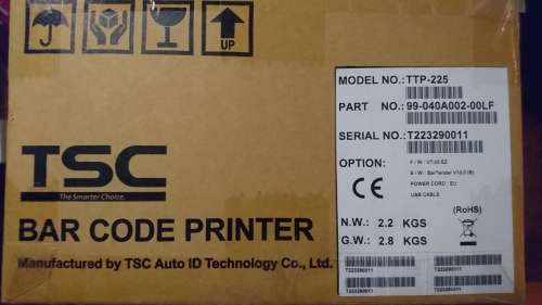 TSC Thermal Barcode Printer TTP-225