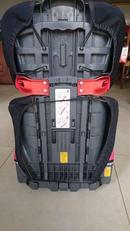Graco Trilogic Pedic Booster Car Seat (15-36kg) - Pink Graco Trilogic Pedic Booster Car Seat