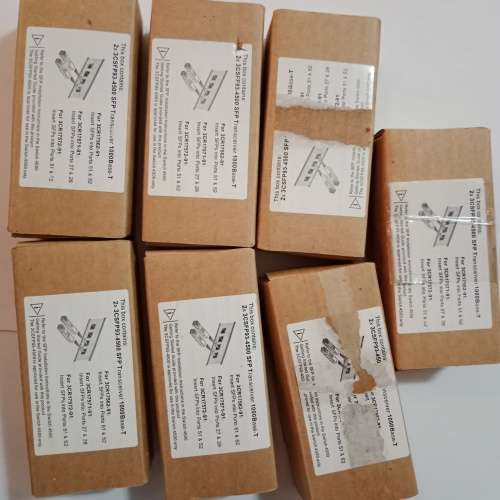 Transceiver Bulk lot with 3Com, Trendnet, Agilent. 1000 Base-T and Fibre Transcievers (44 Units)