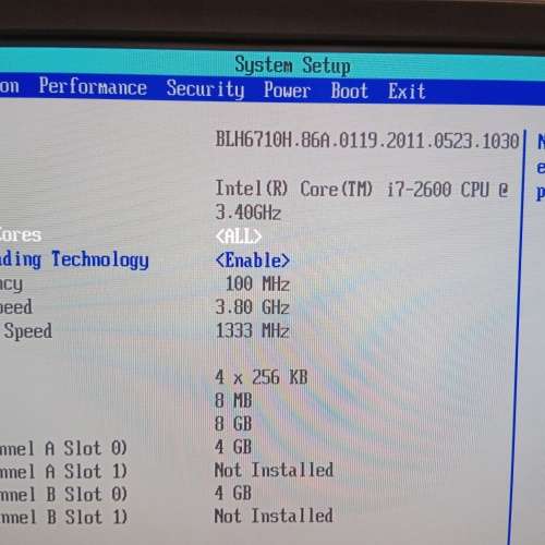 Intel i7-2600 3.4 Ghz with Intel DG67BL Mainboard and 8G DDR3 1600 Transcend Memory