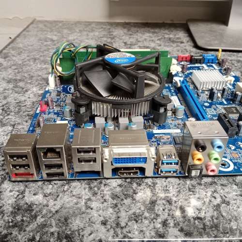 Intel i7-2600 3.4 Ghz with Intel DG67BL Mainboard and 8G DDR3 1600 Transcend Memory