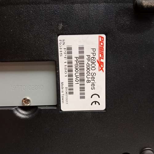 PosiFlex Thermal USB printer PP-6900U-B with power supply