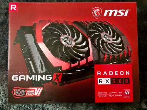 MSI AMD RX580 Gaming X 8Gb