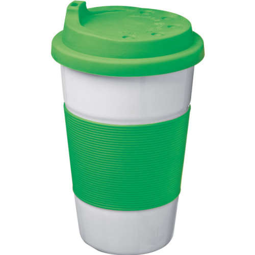 400ml porcelain thermal mug ¿ green (68657)