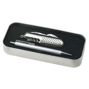 Pen & Pocket Knife Gift Set + Free Shipping