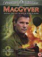 MacGyver Season 3 Complete (5-Disc DVD Box Set) - new