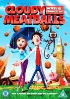Cloudy with a chance of meatballs - DVD - new