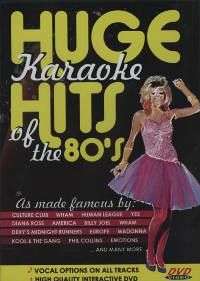 Huge Karaoke Hits of the 80's - DVD - new