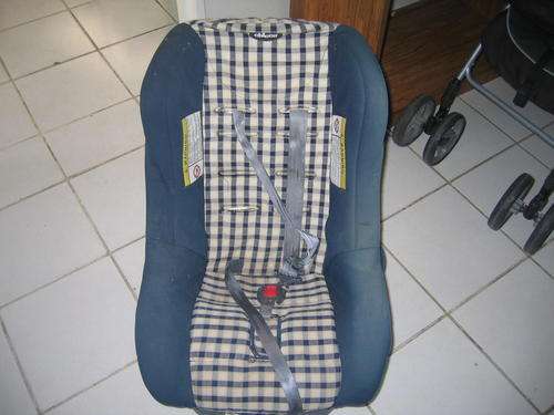 Blue checked Chicco Car Seat 0 - 18kg