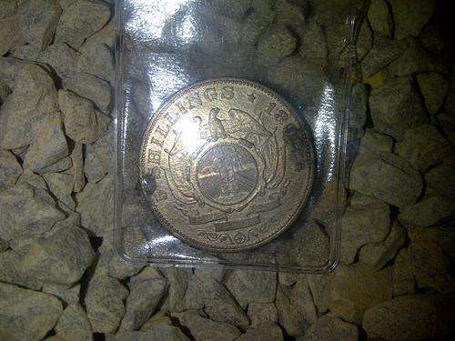 1892 5 Shilling 'ex mount'