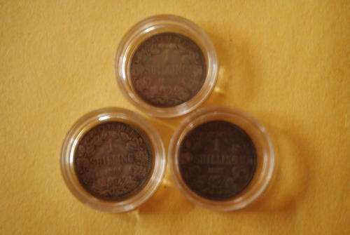 ZAR One Shilling... Bid per coin