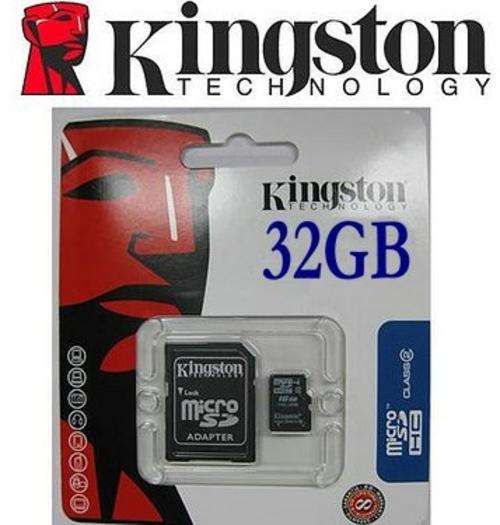32GB MicroSDHC / 32GB TF Memory Card - Kingston - For Your Cell Phone