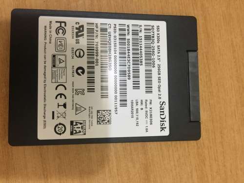 SANDISK SSD X300s 2.5" 256GB SATA 6.0Gb/s SED | 101% EXCELLENT WORKING CONDITION