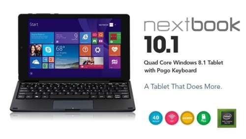 NEXTBOOK TABLET PC | INTEL ATOM Z3735 1GB RAM 32GB SSD 10.1" IPS TOUCH SCREEN WIN8.1 | ORIGINAL BOX