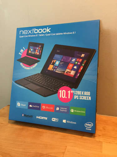 NEXTBOOK TABLET PC | INTEL ATOM Z3735 1GB RAM 32GB SSD 10.1" IPS TOUCH SCREEN WIN8.1 | ORIGINAL BOX