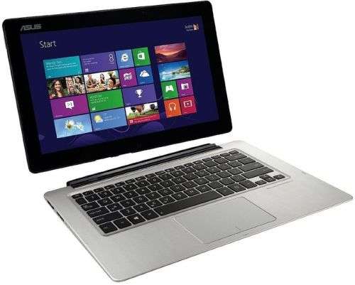ASUS TRANSFORMER BOOK**INTEL ATOM Z3775**2GB RAM**32GB SSD + 320GB HDD **12" LED TOUCHSCREEN**WIN10