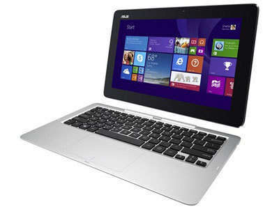 ASUS TRANSFORMER BOOK**INTEL ATOM Z3775**2GB RAM**32GB SSD + 320GB HDD **12" LED TOUCHSCREEN**WIN10