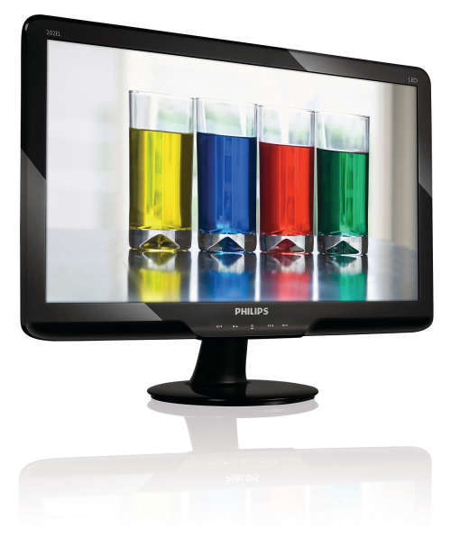 PHILIPS 20-inch LED MONITOR with SMART TOUCH  | DVI OUTPUT | VGA OUTPUT