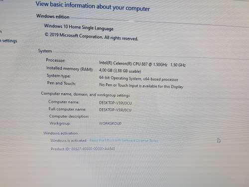DELL INSPIRON 3521 | INTEL CELERON | 4GB RAM | 320GB HDD | 15.6"LED | WIN10