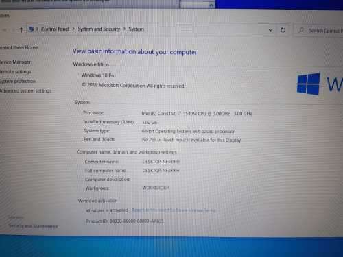 DELL LATITUDE E6530**CORE i7-3540M**12GB RAM**1TB HDD**15.6" FULL HD**NVIDIA GRAPHICS**3G**WIN10 PRO
