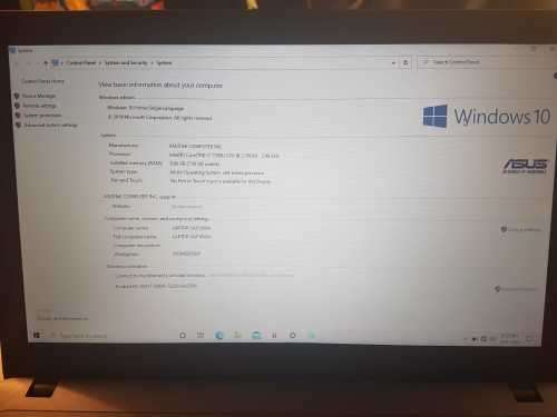 ASUS VIVOBOOK X543U**7TH GEN i7-7500U**8GB DDR4**1TB HDD**2GB NVIDIA MX110**15.6" LED**WIN10 HOME