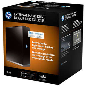 HP SIMPLE SAVE 2TB 3.5" USB 3.0 EXTERNAL HARD DRIVE(BRAND NEW SEALED)