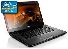 LENOVO IDEAPAD Y560p INTEL CORE i7-2630QM, 4GB RAM, 750GB HDD, 1GB GRAPHICS, 15.6" LED, WEBCAM, WIN7