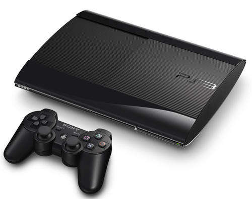 PLAYSTATION 3 500GB SLIM - CECH-4004C ****BLACK*** 1 x WIRELESS CONTROLLER