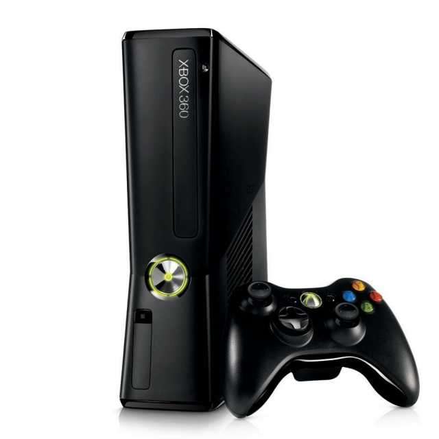 XBOX 360 SLIM 4GB CONSOLE + WIRELESS CONTROLLER