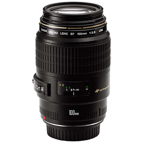 Canon EF 100mm f2.8 Macro ULTRASONIC Wide Angle Lens for Canon DSLR Cameras