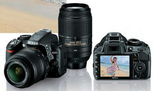 NIKON D3100 DSLR WITH 55-200MM LENS | BATTERY| CHARGER | FREE BAG WITH MEMORY CARD