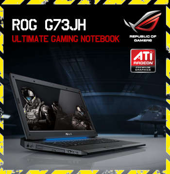 REPUBLIC OF GAMERS ASUS G73J  | QUAD CORE i7 | 16GB RAM | 128GB SSD + 500GB HDD | 17.3"FHD | BLU-RAY