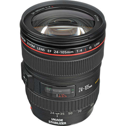 CANON EF 24-105mm F/4.0 L IS USM  (ULTRASONIC) IMAGE STABILIZER LENS