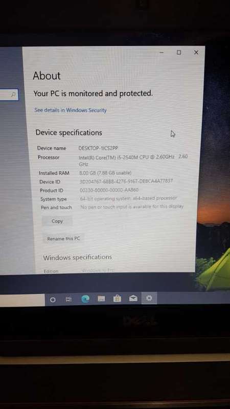 DELL LATITUDE E6420 | INTEL CORE i5-2520M | 8GB RAM | 320GB HDD | 14" LED | NVIDIA GRAPHICS | WIN10