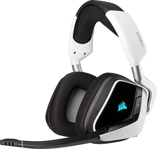 Corsair VOID RGB ELITE Wireless Headset Head-band Black and White CA-9011202-AP