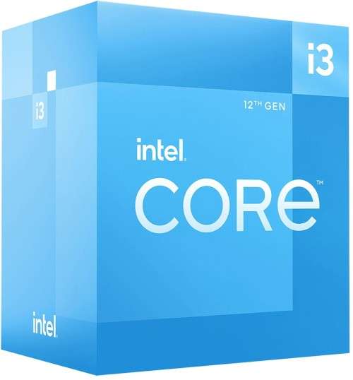 Intel 12th Gen Core i3-12100 LGA1700 3.3GHZ 4-Core CPU