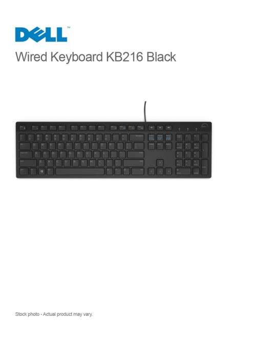 Dell KB216 USB Keyboard