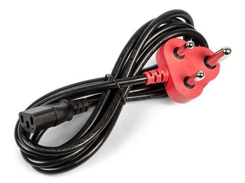 Dell 1.8m South African 3-Pin C13 Kettle Power Cable 250V - 0RMC9W