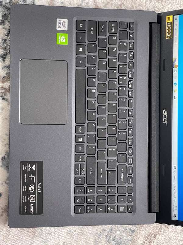 ACER ASPIRE 3 A315 | 10TH GEN CORE i5-1035G1 | 8GB DDR4 | 256GB SSD | 15.6` FHD | 2GB NVIDIA MX330