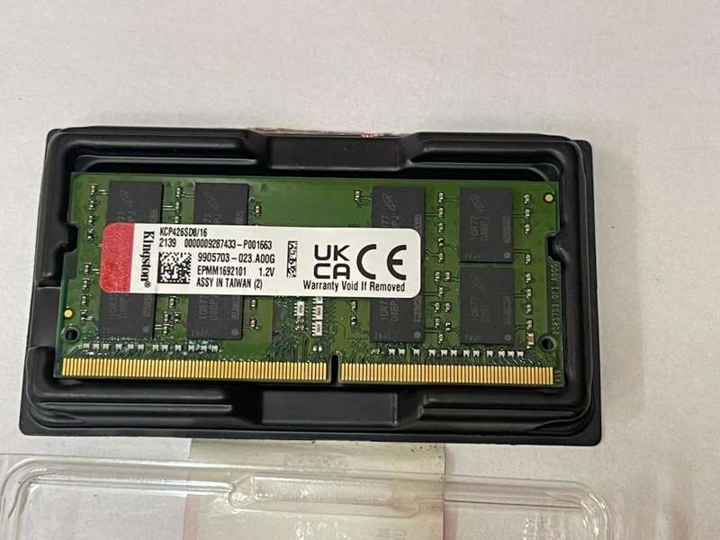 KINGSTON KCP426SD8/16 16GB DDR4 LAPTOP RAM