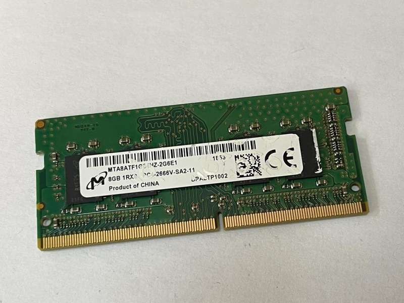 MICRON 8GB DDR4 2666MHz LAPTOP RAM