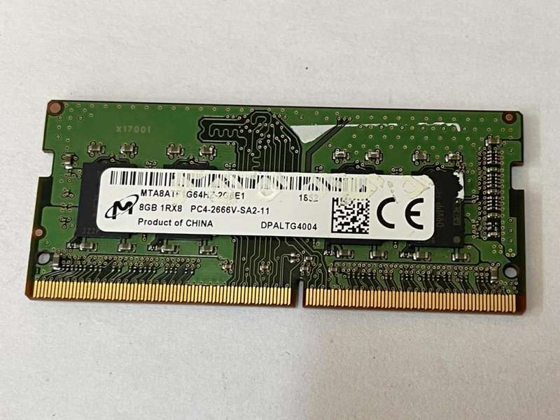 MICRON 8GB DDR4 2666MHz LAPTOP RAM